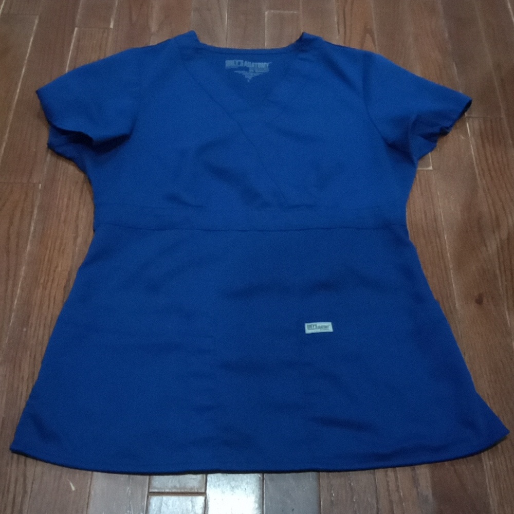 Grey's Anatomy by Barco Scrub Top Women's Small Medical Uniform Nursing Healthca